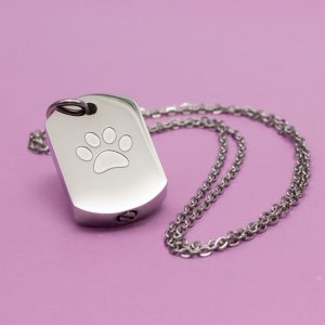 Collar urna placa